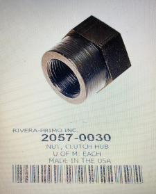 CLUTCH HUB NUT